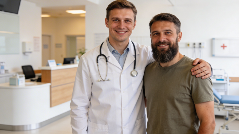 врач и мужчина