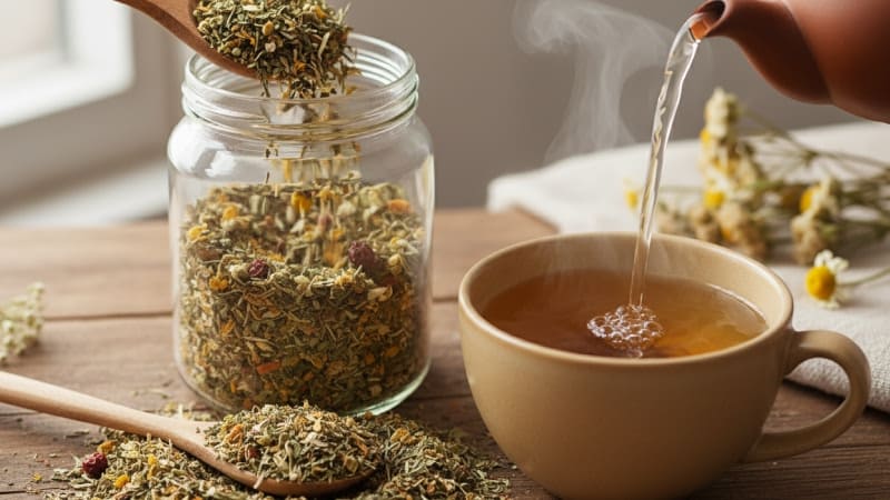 полезный сбор для печени