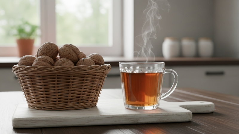 повысить иммунитет с черным орехом